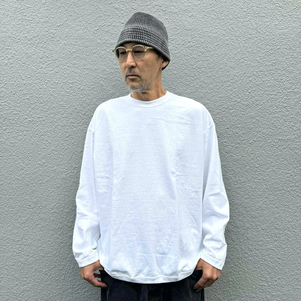 melple - THE AMERICAN RINGLER L/S - WHITE