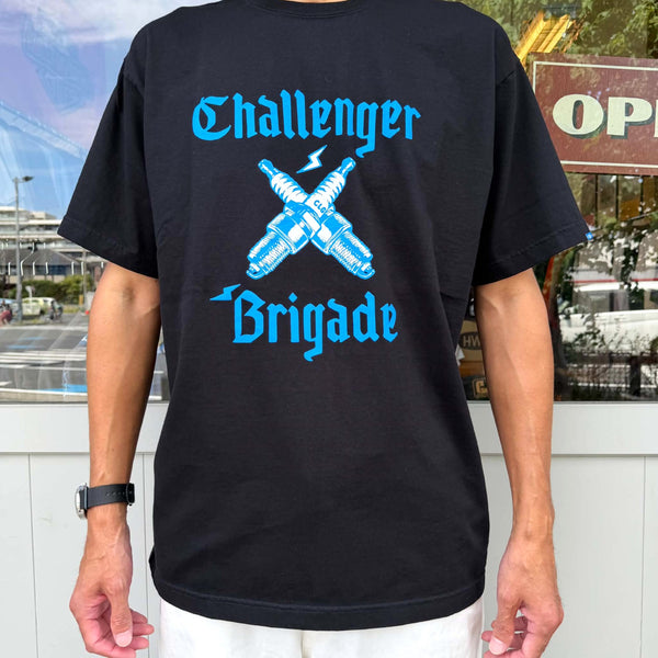 CHALLENGER - SPARK TEE - BLACK