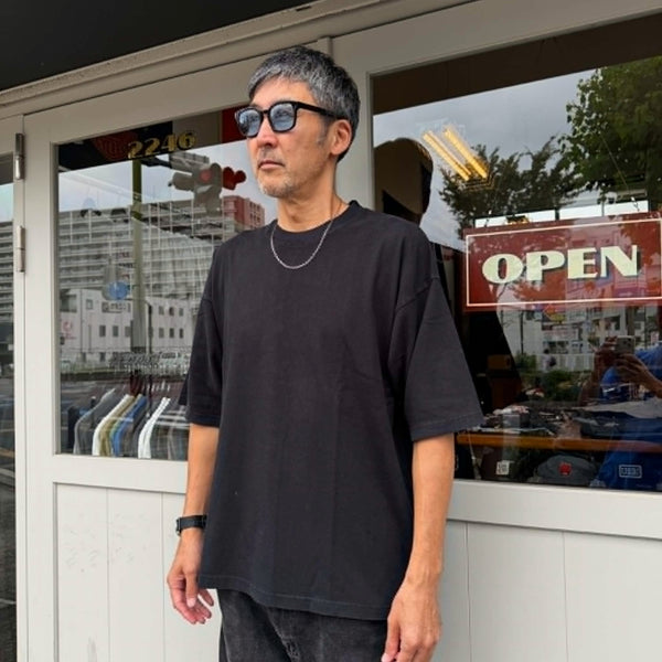 BLUCO - PIGMENT OVER T-SHIRTS - BLACK