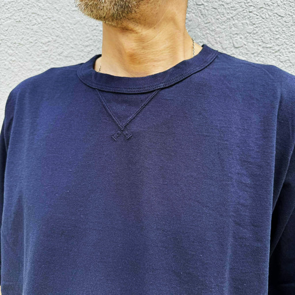 JACKMAN - RIB T-SHIRT - NAVY