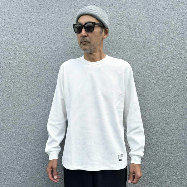 BLUCO - CREW NECK THERMAL - WHITE