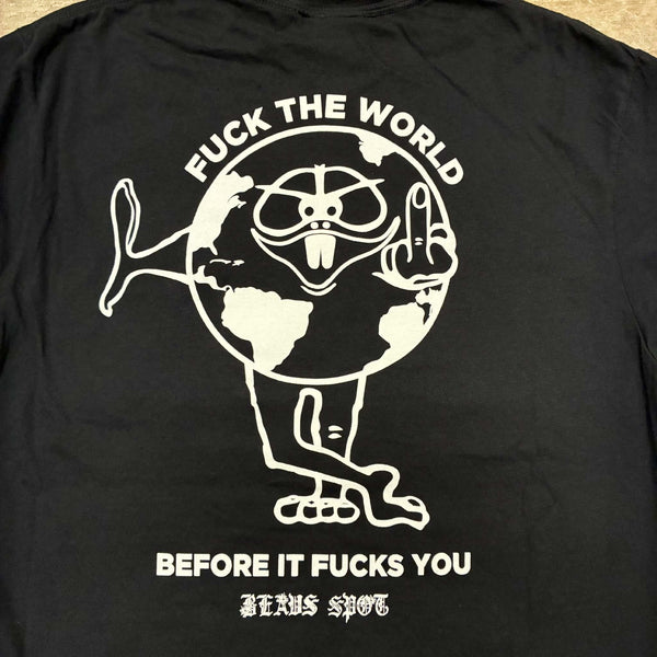 BEAVS SPOT - FTW POCKET TEE - BLACK