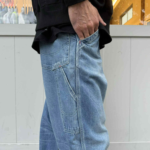 CHALLENGER - CLASSIC PAINTER PANTS - WASHED INDIGO