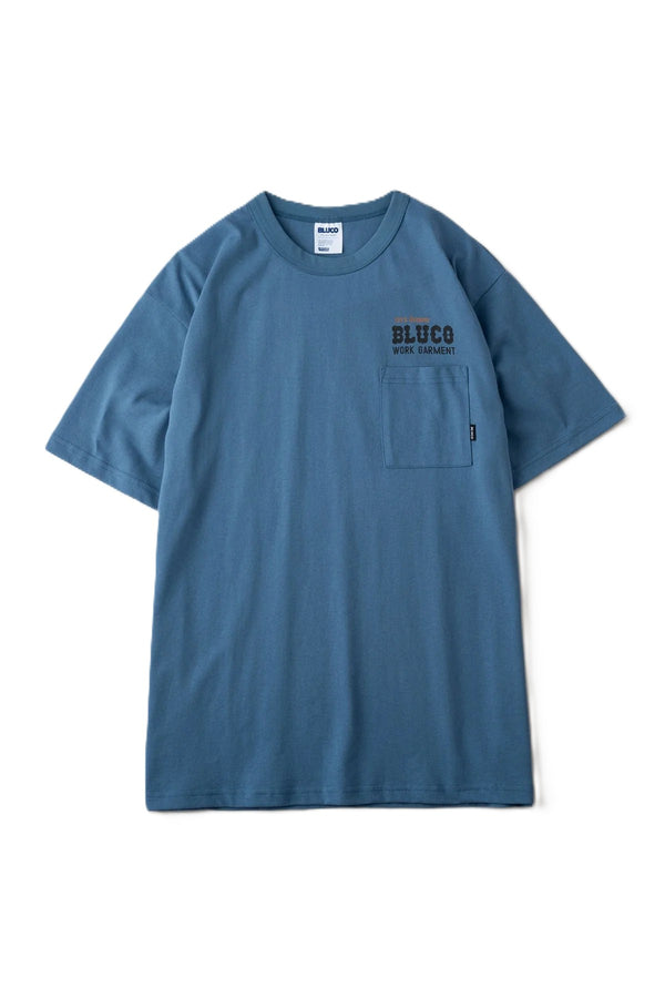 BLUCO - POCKET TEE BOLT - SLATE BLUE
