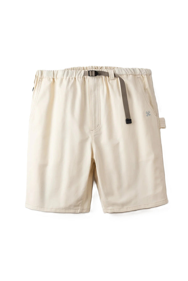 BLUCO - LIGHT CANVAS PAINTER SHORTS - IVORY