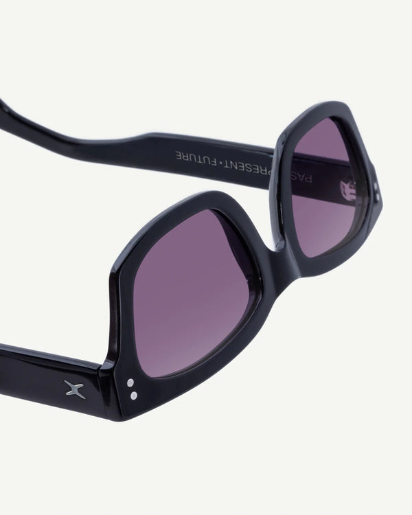DECADE - MILTON 60s - GLOSS BLACK / PURPLE
