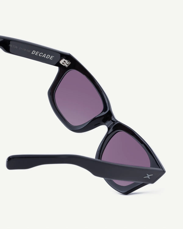 DECADE - MILTON 60s - GLOSS BLACK / PURPLE