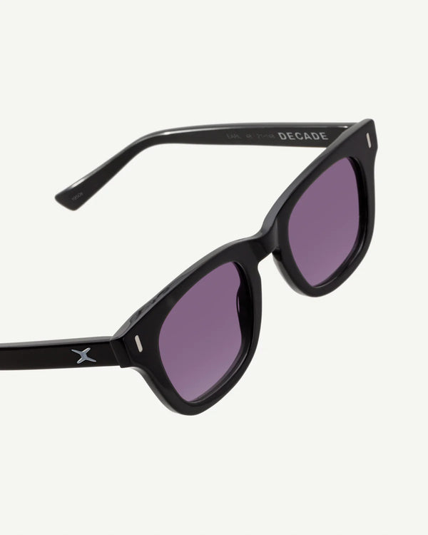 DECADE - EARL 50s - GLOSS BLACK / PURPLE