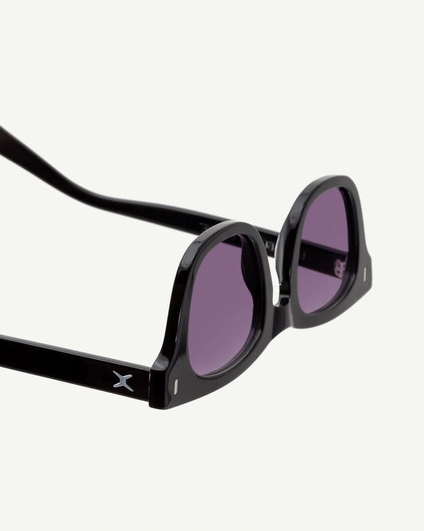 DECADE - EARL 50s - GLOSS BLACK / PURPLE