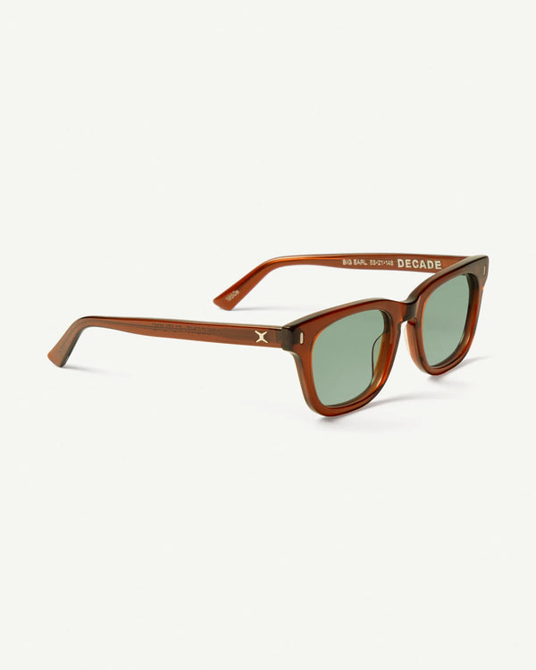 DECADE - BIG EARL 50s - COFFEE / GREEN