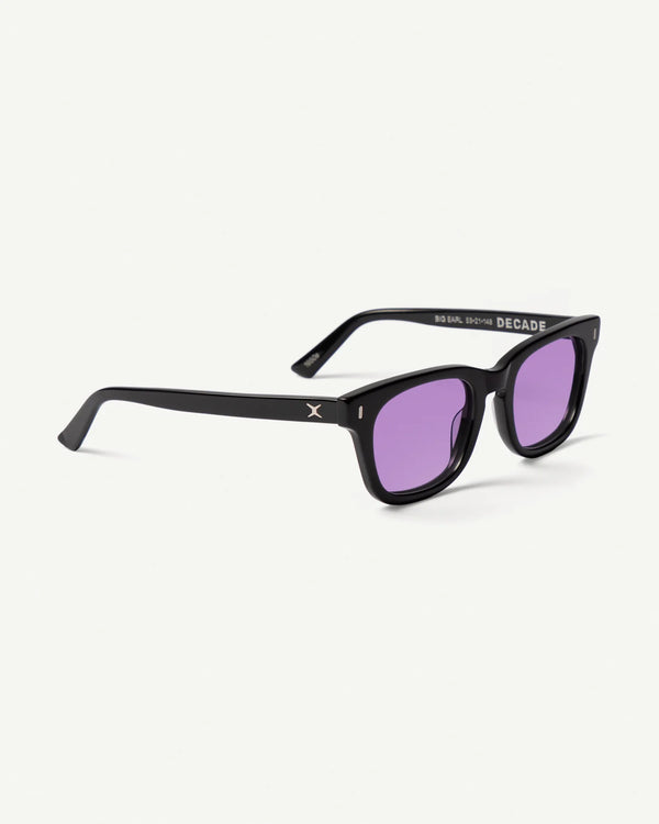 DECADE - BIG EARL 50s - BLACK / PURPLE