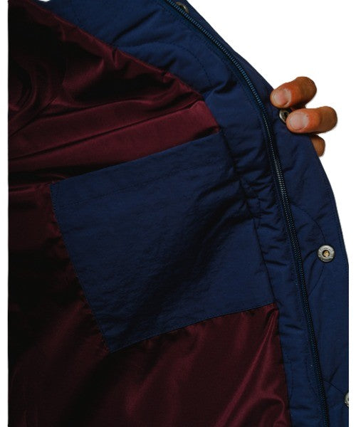 BIGMIKE - QUILTING COACH JACKET - NAVY