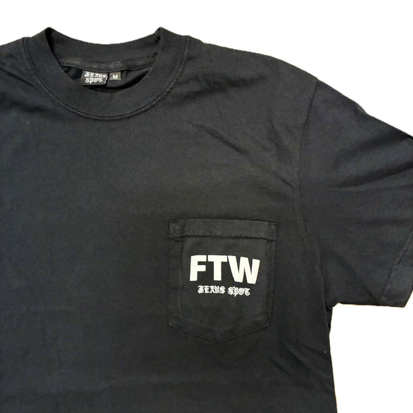 BEAVS SPOT - FTW POCKET TEE - BLACK
