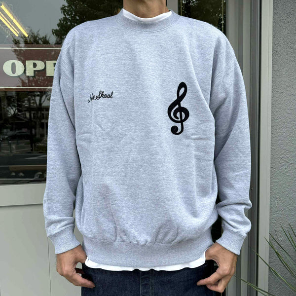 ILL ONE EIGHTY - PATHS OF RHYTHM CREW SWEATSHIRT - H GRAY