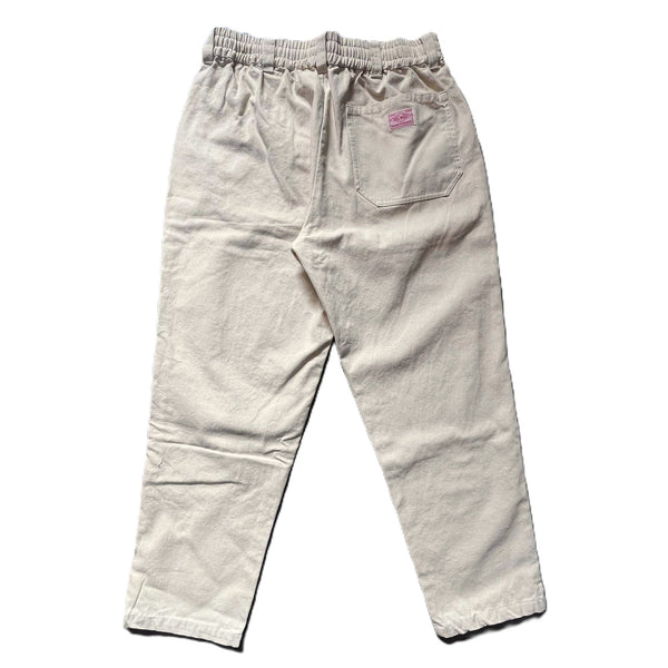 BIGMIKE - WASHED DUCK EASY PANTS - NATURAL