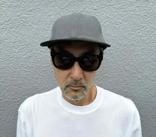 BIGMIKE - HEAVY FLANNEL CAP - GRAY