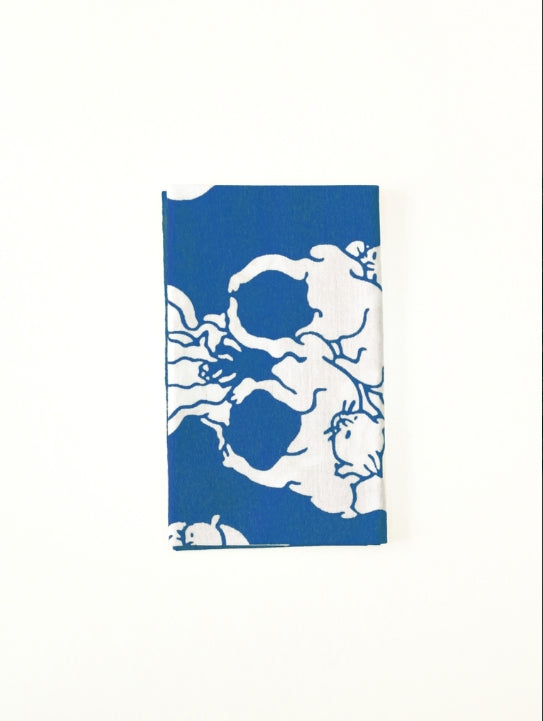 RADIALL - 猫どくろ - TENUGUI - BLUE