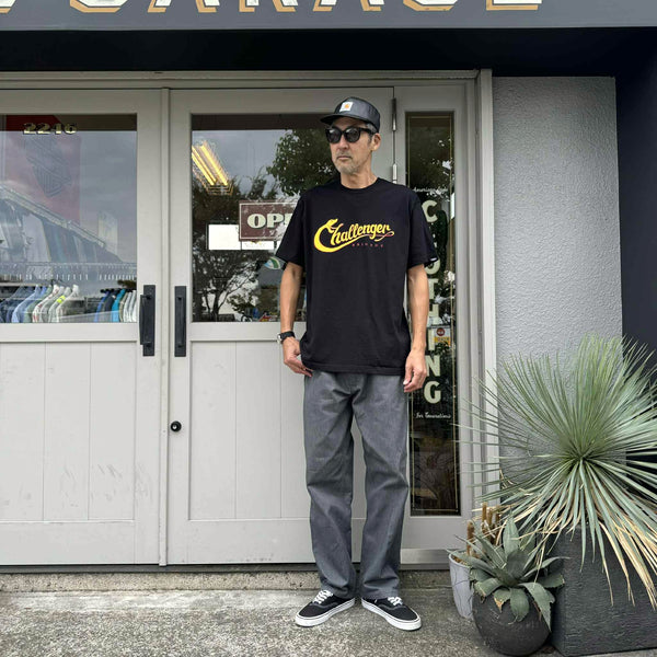 CHALLENGER - SNAKING TEE - BLACK