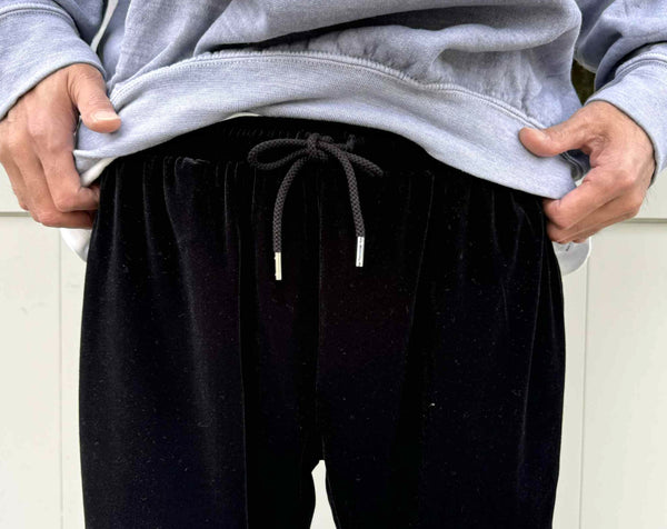 melple - WESTWOOD TRACK PANTS - BLACK