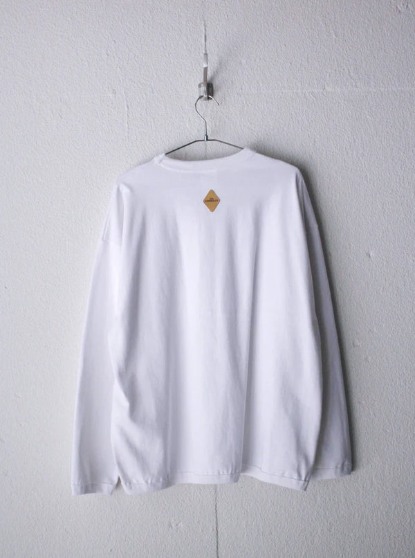 melple - THE AMERICAN RINGLER L/S - WHITE