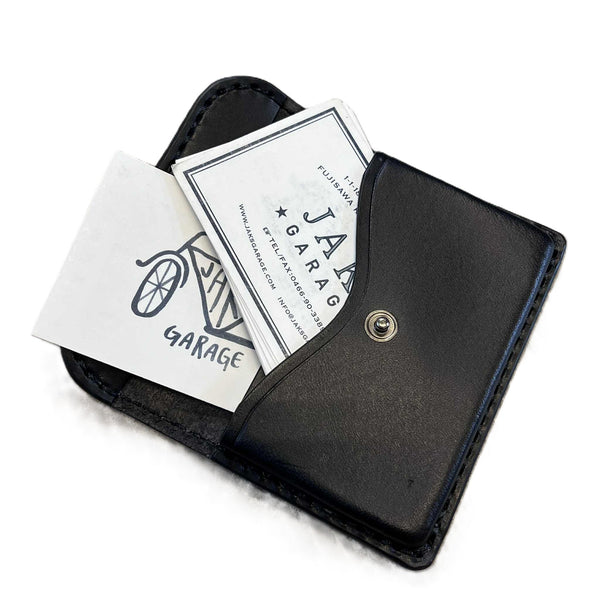 BLACK JAKS - COMPACT CARD CASE - BLACK