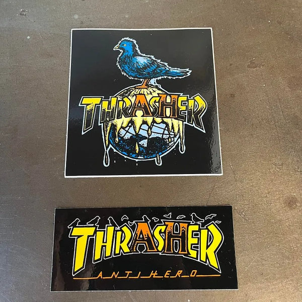 THRASHER X ANTIHERO - 5-PK Sticker