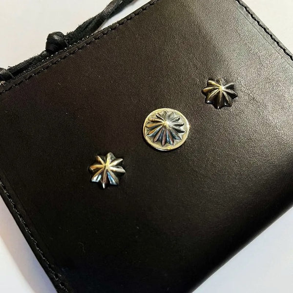 BELIEVEINMIRACLE - 別注 - MINI WALLET 3 STUDS SPECIAL EDITION- Black