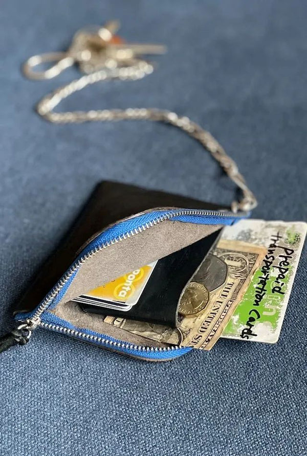 BELIEVEINMIRACLE - 別注 - MINI WALLET 3 STUDS SPECIAL EDITION- Black