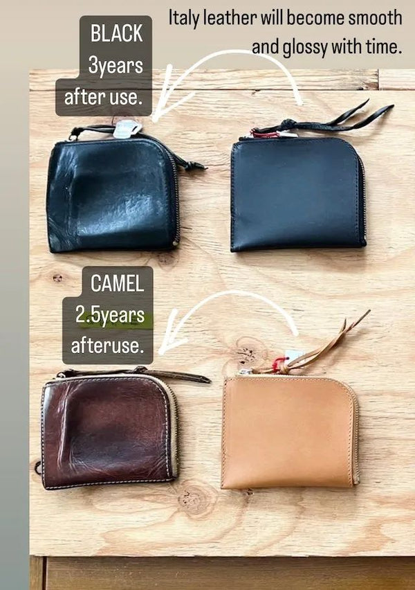 BELIEVEINMIRACLE - 別注 - MINI WALLET 3 STUDS SPECIAL EDITION- Black