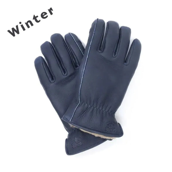Lamp gloves -Winter glove- NAVY