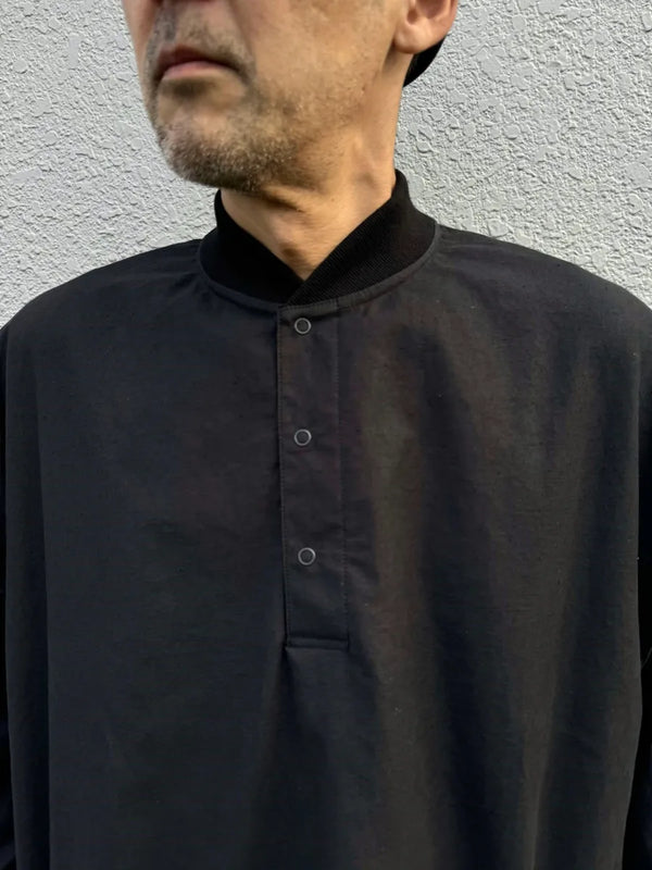 JACKMAN - Back Nep Himo GJ Neck - BLACK