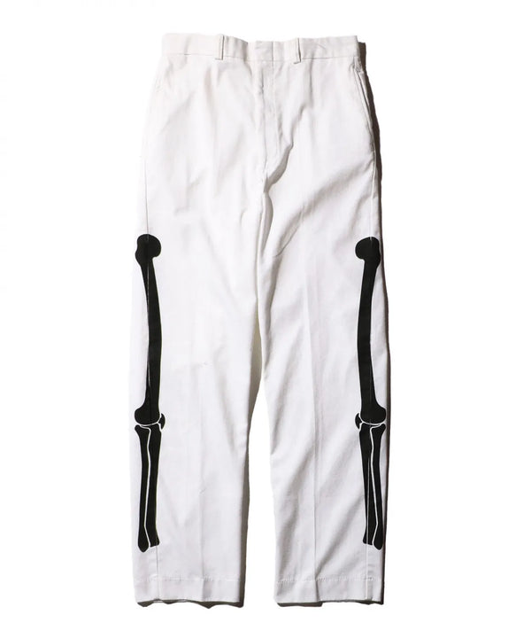 THRIFTY LOOK - LEG BONE DRESS TROUSER - White