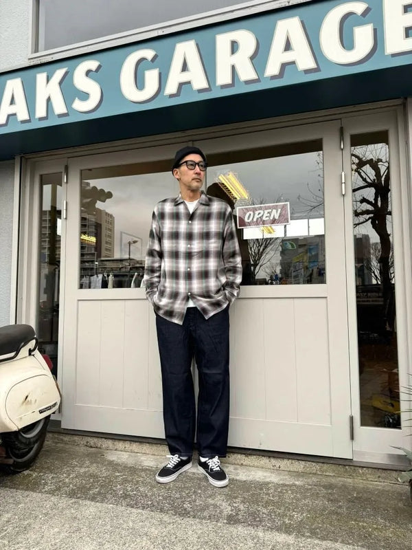 MR.OLIVE -Relax Tapered Easy Pant - INDIGO