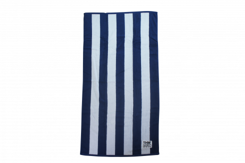 THE HARD MAN - BEACH TOWEL - NAVY