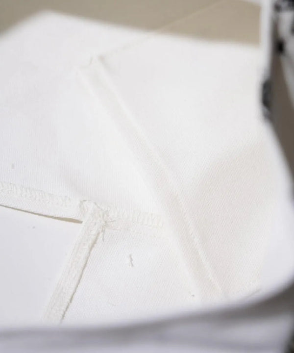 THRIFTY LOOK - HAV-A-HANK TRIANGLE LARGE TOTE - WHITE