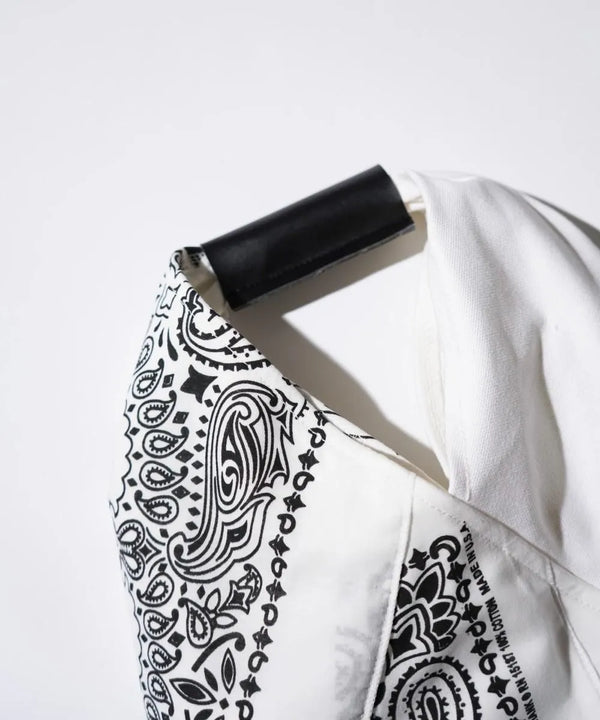 THRIFTY LOOK - HAV-A-HANK TRIANGLE SMALL TOTE - WHITE