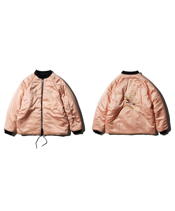 THRIFTY LOOK - SOUVENIR GOOSE BAY JACKET - BLACK VELOUR