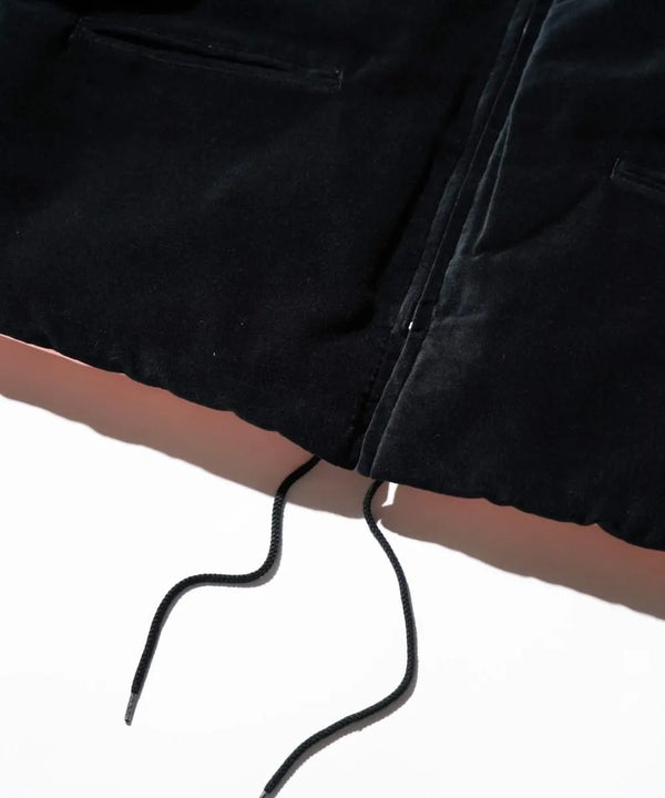 THRIFTY LOOK - SOUVENIR GOOSE BAY JACKET - BLACK VELOUR