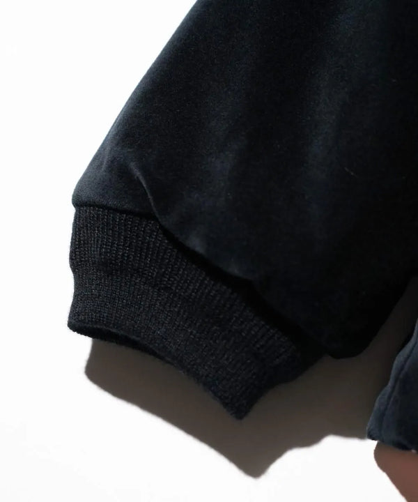 THRIFTY LOOK - SOUVENIR GOOSE BAY JACKET - BLACK VELOUR