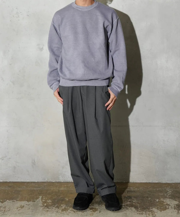TOWNCRAFT -  90'S PIGMENT CREW SWEAT  - GRAY