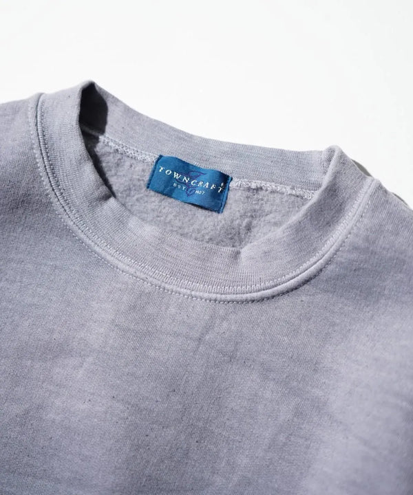 TOWNCRAFT -  90'S PIGMENT CREW SWEAT  - GRAY