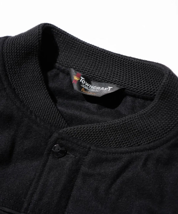 TOWNCRAFT - BLACK DERBY STYLED JACKET - BLACK