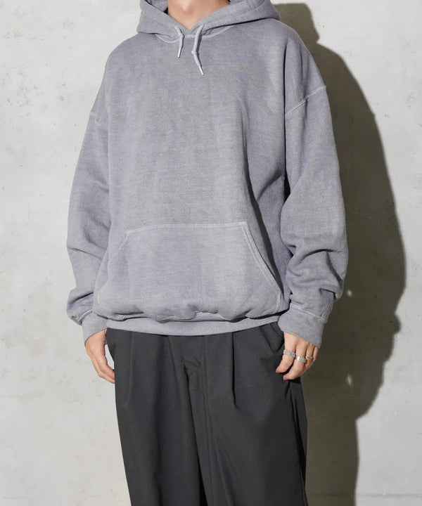 TOWNCRAFT -  90'S PIGMENT PULL HOODIE - GRAY