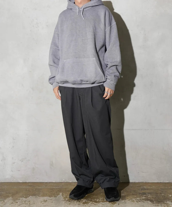 TOWNCRAFT -  90'S PIGMENT PULL HOODIE - GRAY