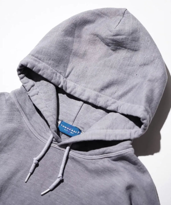 TOWNCRAFT -  90'S PIGMENT PULL HOODIE - GRAY