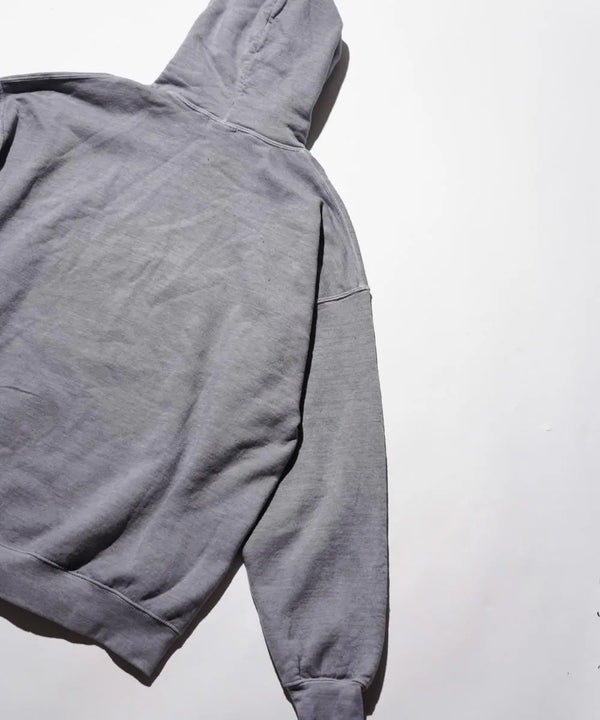 TOWNCRAFT -  90'S PIGMENT PULL HOODIE - GRAY