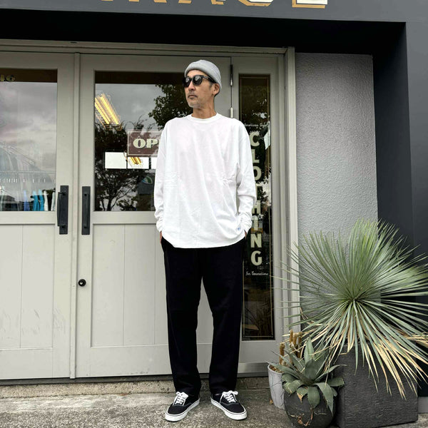 JACKMAN - GG SWEAT PEGTOP PANTS - BLACK