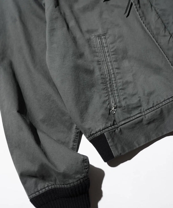 TOWNCRAFT - PIGMENT DYE DERBY JACKET - GRAY