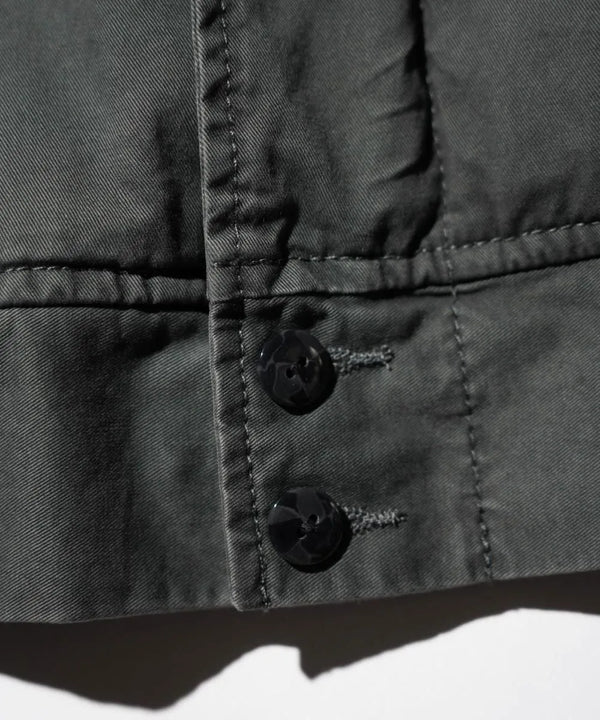 TOWNCRAFT - PIGMENT DYE DERBY JACKET - GRAY