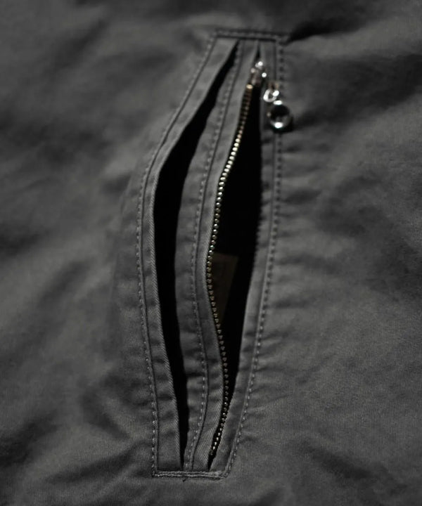 TOWNCRAFT - PIGMENT DYE DERBY JACKET - GRAY